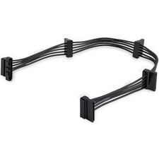 StarTech.com 15.7 in (400 mm) SATA Power Splitter Adapter Cable - M/F - 4x Seria picture