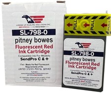 PB SL-798-0 Red Fluorescent Ink Cartridge (17ml) picture