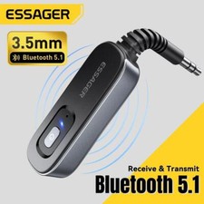 Essager Bluetooth 5.1 Audio Receiver/transmitter- 3.5mm Aux,mic,wireless Adapter picture