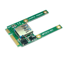 Mini PCIe PCI-E to USB 2.0 Adapter mPCIe to USB2.0 Converter Card picture