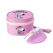 Peanuts Snoopy Wireless Vertical Mouse with Protective Pouch Set picture