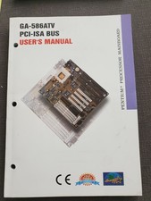 Gigabyte GA-586ATV Socket 7 Pentium 233Mhz Motherboard manual picture