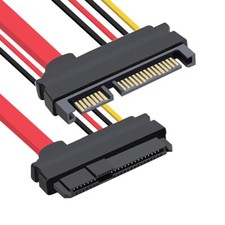 NFHK SFF-8482 SAS 29 Pin to SATA 22Pin Extension Cable with 15Pin SATA Power picture