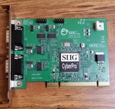SIIG CYBERPRO JJ-P45012-S6 CyberSerial 4S PCI 4-Port RS-232 Controller I/O Card picture