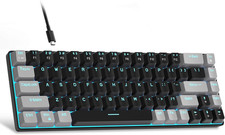 Magegee Portable 60% Mechanical Gaming Keyboard, Mk-Box LED Backlit Compact 68 K picture