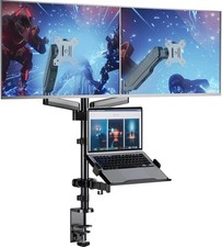 WALI Laptop Mount and Dual Monitor for Max 32