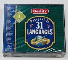 Berlitz Passport to 31 Languages PC CD-Rom Learning Software NIP NEW Sealed picture