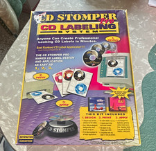Stomp CD Stomper Pro CD Labeling System Kit CD-ROM for Windows 3.1-2000 picture