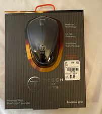 T-Tech by Tumi Wireless Mini BlueScan Mouse 1600 DPI 3-Button Nano Black picture
