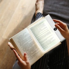 Rechargeable Book Light for Reading 3 Color Adjustable Brightness Timer picture