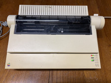Vintage Apple ImageWriter II Dot-Matrix Printer w/Cords,Box & Manual Powers On picture