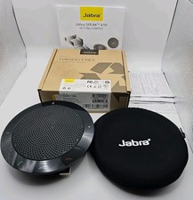 Jabra Speak 410 MS USB Conference Speaker MS Lync MS Teams In Box With Case & In picture