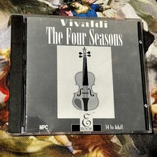 Vivaldi The Four Seasons A Multimedia Music Book PC CD-ROM 1993 Vintage Windows picture