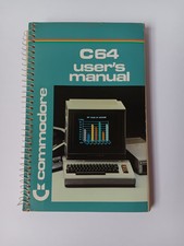 Commodore C64 Users Manual Softcover Spiralbound Book picture