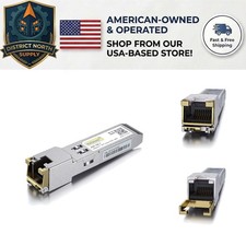 High-Speed 1.25G SFP-T Transceiver - Compatible with Cisco & Fortinet Devices picture