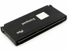 Intel SL2U3 80523PY350512PE 350MHz/100MHz/512KB Slot 1 Card Module CPU Processor picture