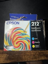 Epson 212 Standard-Capacity Color Ink Cartridge 3-Pack w/  Exp 8/28 picture