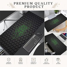XXL Hexagon Gaming Mouse Pad Large Desk Mat Non-Slip Rubber Keyboard Pad picture