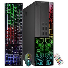 Dell OptiPlex Customized RGB Lights Intel i5 Quad-Core Processor 512GB SSD picture
