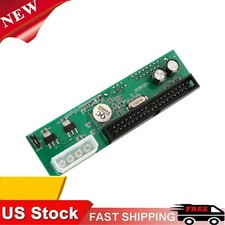 Serial ATA PATA Adapter 40 pin IDE Converter Green Geartronics Portable Plastic picture