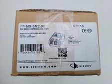 Brand New Box of 10 Siemon Max Surface Mount Box 2 Port White MX-SM2-02 picture