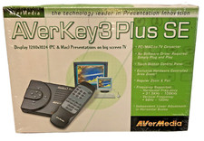 AverMedia AVERKEY3 Plus SE PC/MAC to TV Converter with Remote USB HDMI Compatibl picture