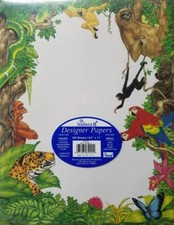 Wild Animals Designer Paper by Sonburn II - NEW - 100 sheets per pack picture