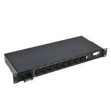 Sentry CX-8H1-C20M 1U Rack PDU Switched 7.3kW 208V 20A, (8) C13R, IEC320 C20 picture