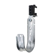 10 PCS 2 Inch Heavy Duty Metal Wire Cable Support JHook Hangers Beam Clamp picture