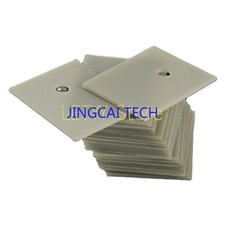 50pcs Aluminum Nitride Ceramic Sheet Thermal Conductive TO-220/247/264/3P picture