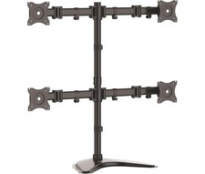 StarTech Quad-Monitor Desktop Stand - For up to 27