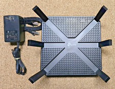 TP-LINK Tri-Band 4-Port WiFi Router Ver 1.8 Archer A20 AC4000 MU-MIMO w/cables picture
