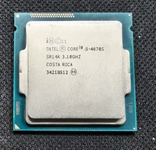 Intel Core i5-4670S Quad Core CPU 3.1GHz LGA1150 6MB Desktop Processor SR14K picture