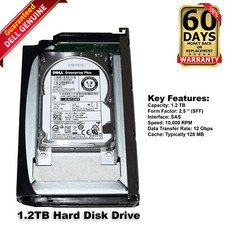 Dell HGST HUC101812CSS204 1.2TB 10K RPM 12Gbps SAS 2.5