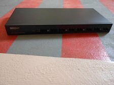 Signamax Fiber switch, 8 Fixed 100BaseFX ports, ST multimode.  Ethernet switch picture