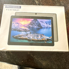 Fangor 10.1-inch Android 11 tablet. Octa-core, IPS display, front/back Brand New picture