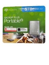 Seagate Backup Plus Portable 5TB USB 3.0 Hard Drive HDD STH5000600 New Sealed picture