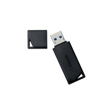 BUFFALO USB 3.2 Gen1 Flash Drive 256GB RUF3-K256GA-BK/N Black Japan Import picture