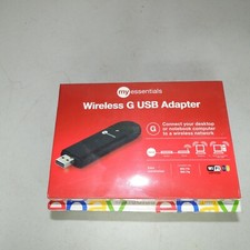 My Essentials Wireless USB G USB Adapter 802.11b 802.11g Sealed  picture