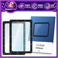 2PCS FEP Release Films for 3D Printers, Upgraded Resin Vat, 173x115.4mm, Compati picture