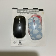 Vivitar Wireless Optical Mouse, USB, Swappable Faceplates, Mac/Windows, 3 Colors picture