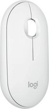 Logitech Pebble Slim Sleek White Mouse Dual Connectivity Bluetooth Wireless/USB picture