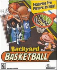 Backyard Basketball PC CD kids professional national league sports NBA WNBA game picture