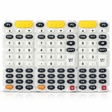 3Pcs 38-Key Rubber Keypad Replacement for Zebra Symbol MC3300 MC330K/L/M MC33 picture