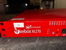 WatchGuard Firebox M270 Firewall Network  Security Appliance TL2AE8 Red picture