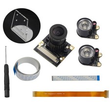 5 Fish Eye Lens Infrared Light Night Vison Camera For Raspberry Pi 4B/3B+/Zero A picture