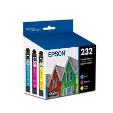 EPSON 232 Claria Ink Standard Capacity Color Combo Pack (T232520-S) Works with W picture