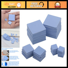 60PCS Soft Silicone Thermal Conductive Pads 30x30mm 15x15mm 10x10mm for CPU GPU picture