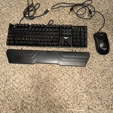 HAVIT HV-KB389L Mechanical Gaming Keyboard USB Wired. With Mouse MS733 picture