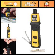 Impact Punchdown Tool with 66/110 Blade, Adjustable Force, CAT Cable Connections picture